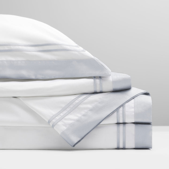 Manhattan nickel quilt cover set