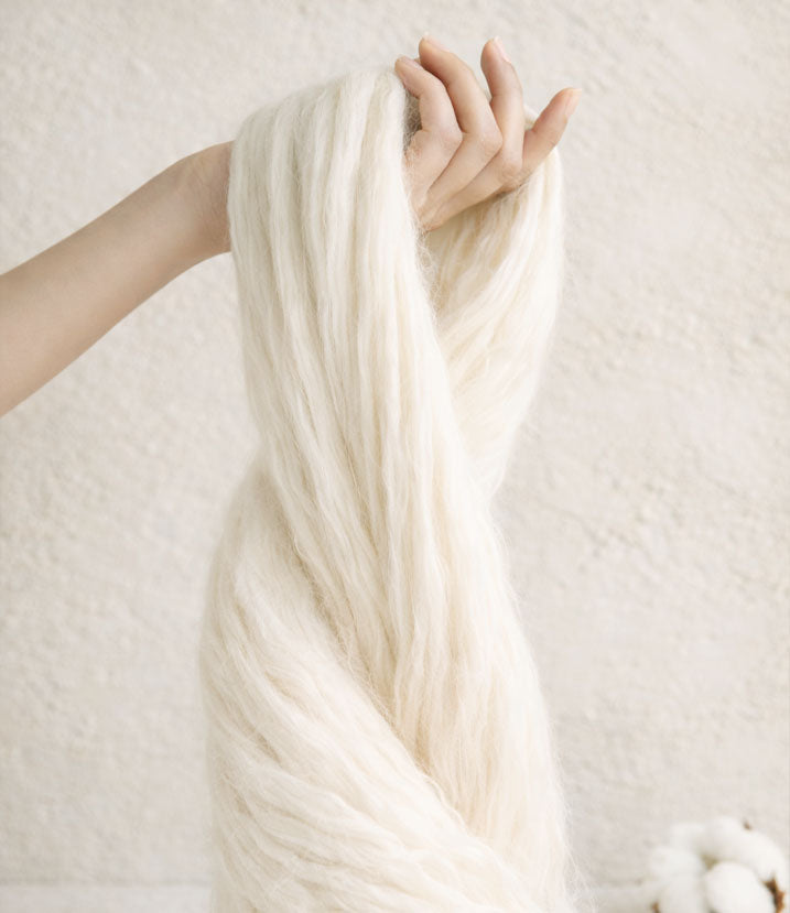 Long-staple cotton fibre — the material behind Flaxfield Linen bed linen